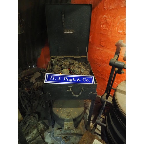 Cavalry portable forge. Circa 1914