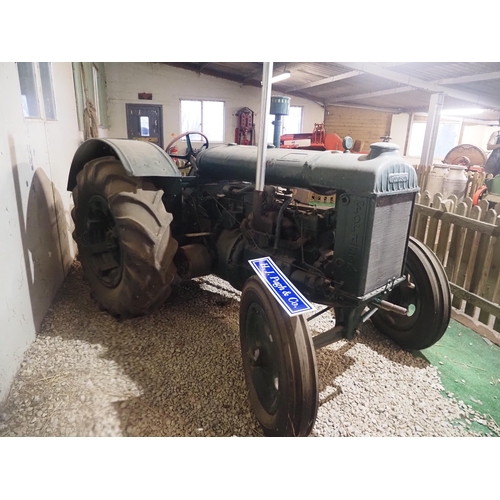 Fordson Standard N Tractor. Engine is free. Good front tyres. Believed to have been running 5 Years ago.