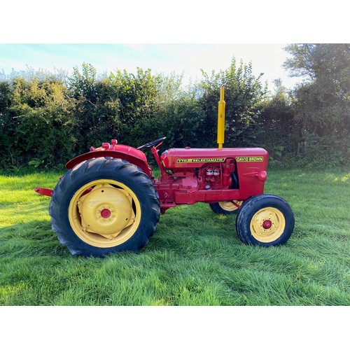 David Brown 770 tractor. Starts on key, restored