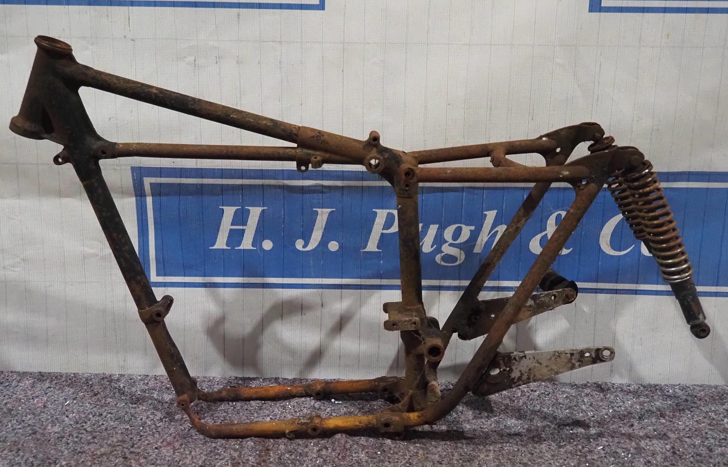 Triumph pre-unit frame