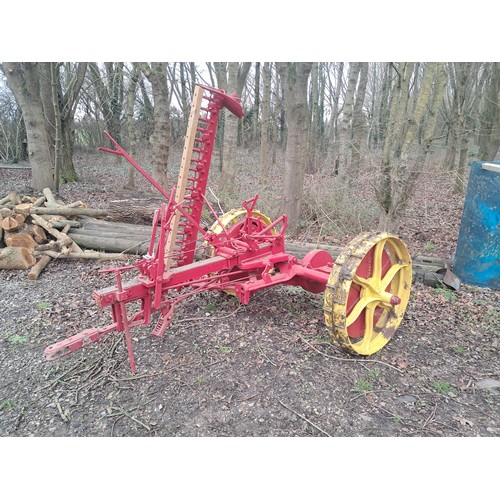 Bamlett land drive finger bar mower
