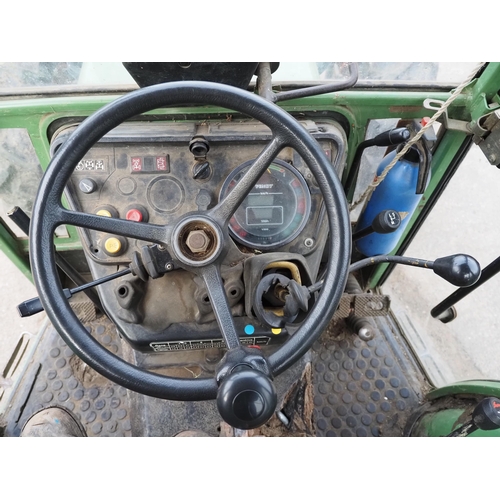 206 - Fendt 275S tractor. Runs and drives, showing 3537 hours. C/w front weights. Reg. H618 WCJ. V5 and ke... 