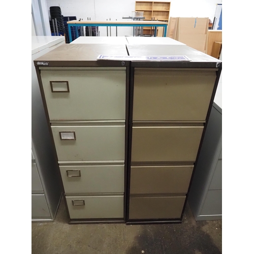 61 - 4 Drawer filing cabinets - 2