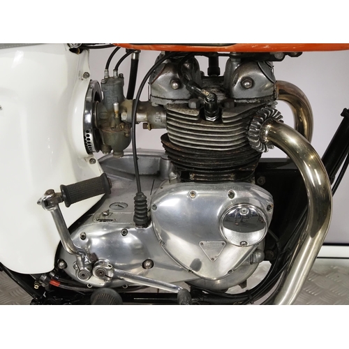 Triumph 3TA motorcycle. 1965. 500cc Frame No. H39628 Engine No. H39628W ...