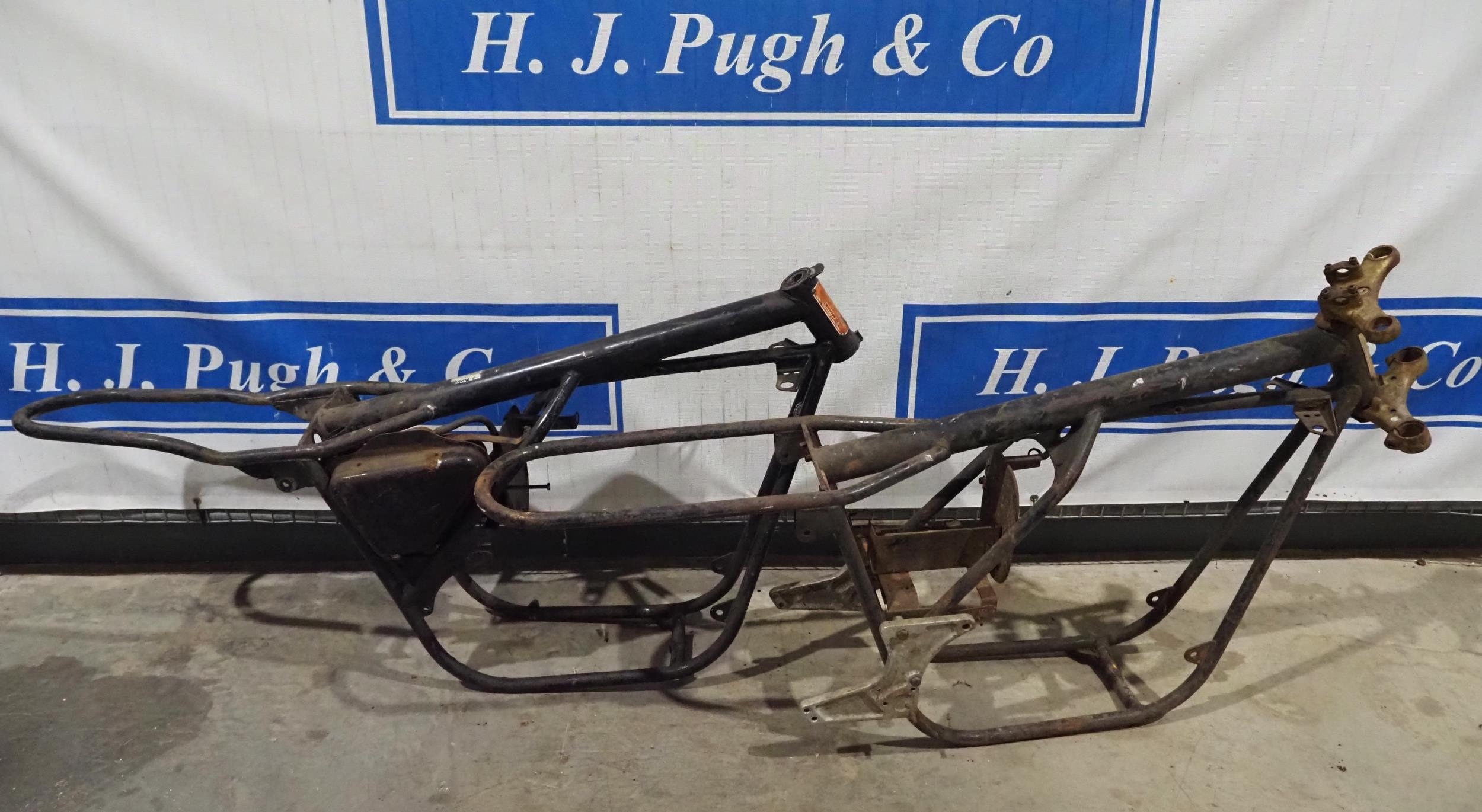 Norton Commando frames - 2 A/f Frame No. 235000
