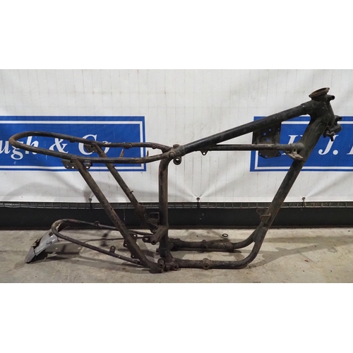 Triumph T120 unit frame. 650cc