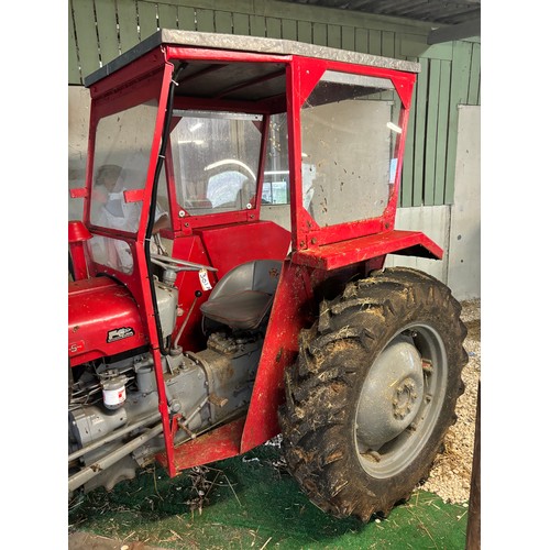 Massey Ferguson 35 Tractor. Runs and drives, fitted with diff lock, cab ...