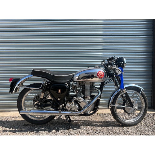 BSA Goldstar motorcycle. 1955. 350cc Frame No. CB32.670 Engine No. BB32 ...