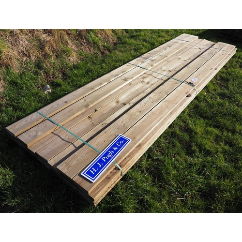 1016 - Decking 3.6m x150x25 - 25