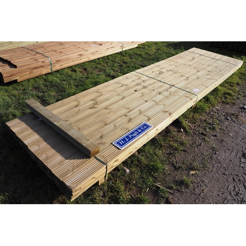 1021 - Decking 4.2m x120x25 - 45