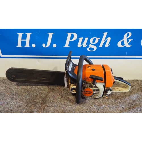 714 - Stihl MS260 chainsaw