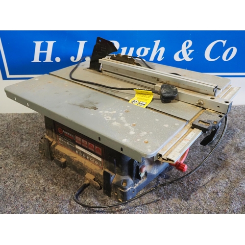 729 - Parker PTS-250 table saw