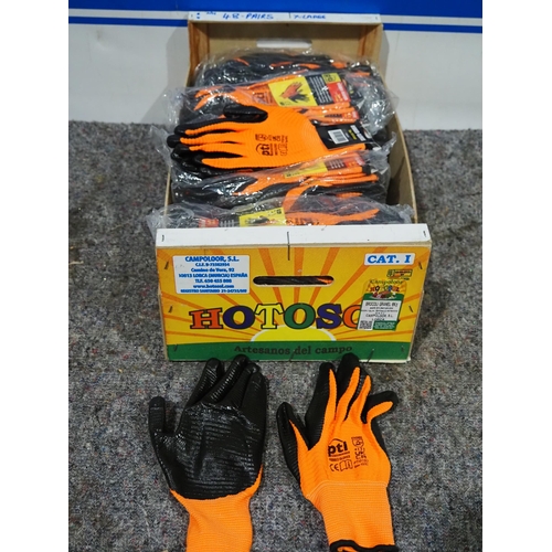 846 - Ribbed gloves XL - 48