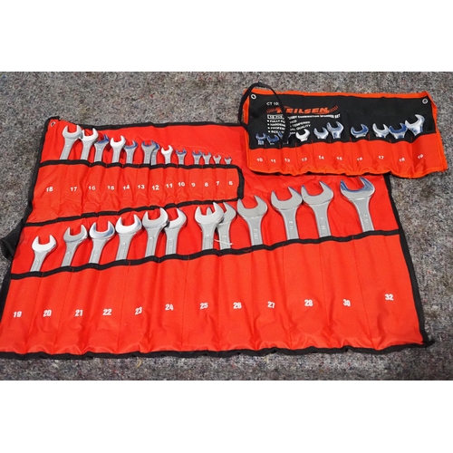 850 - 25 Piece and 10 piece spanner sets