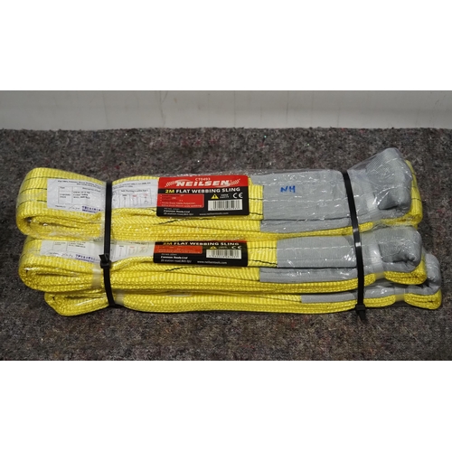 871 - 2m x 3t lifting slings - 5