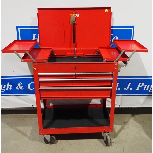 Sealey tool chest on wheeled base