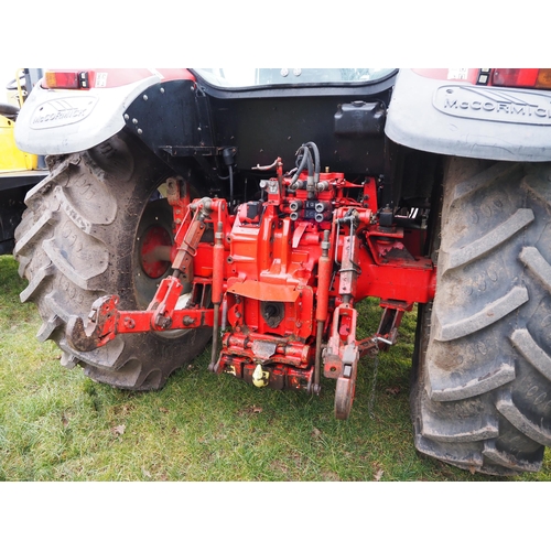 1614 - McCormick MC115 tractor with loader, air conditioning, 2001. Showing 5200 hours. Key in office