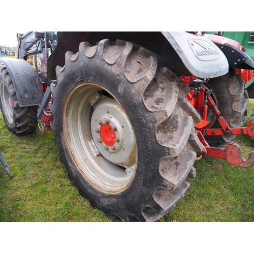 1614 - McCormick MC115 tractor with loader, air conditioning, 2001. Showing 5200 hours. Key in office