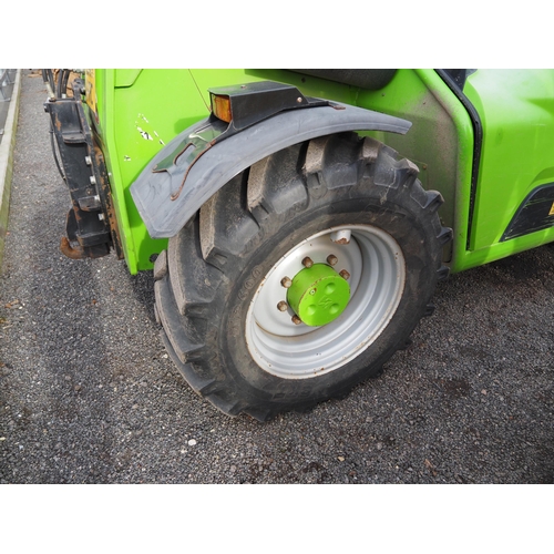 1639 - Merlo TF35-7 120 telehandler. 2017. Showing 4400 hours, 120hp Deutz engine, boom suspension, air con... 