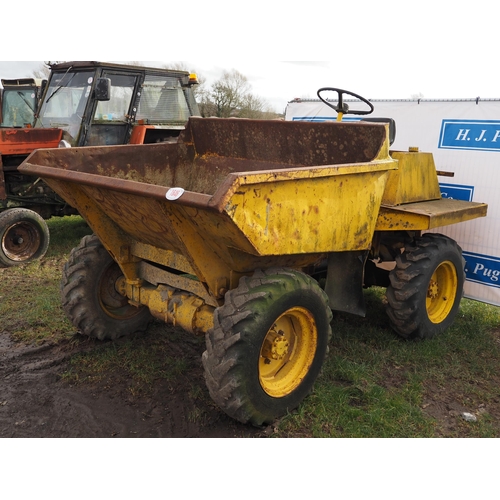 1646 - Dumper, engine runs, no gears