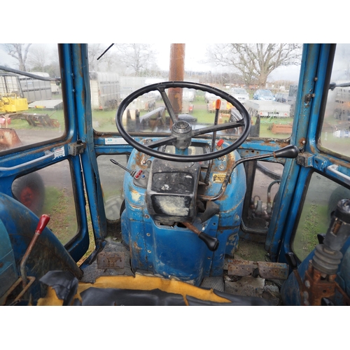 1652 - Ford 6610 tractor. C/w Trima loader, runs and drives. Reg. B956 AGL