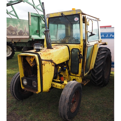 1655 - Massey Ferguson 20D tractor with 8 speed gearbox and power steering. Runs and drives. Key in office