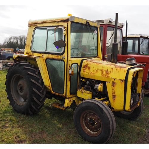 1655 - Massey Ferguson 20D tractor with 8 speed gearbox and power steering. Runs and drives. Key in office