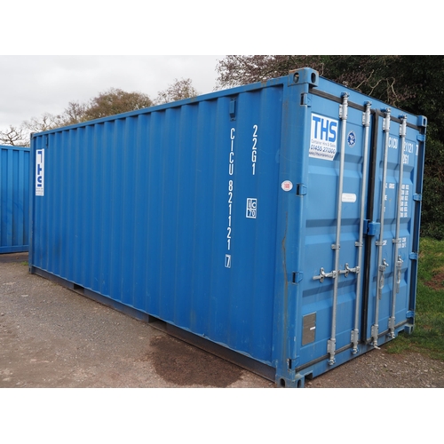 1686 - Steel shipping container 20ft