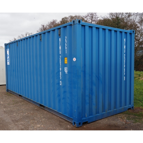 1687 - Steel shipping container 20ft