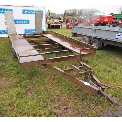 1757 - Transporter trailer 15ft