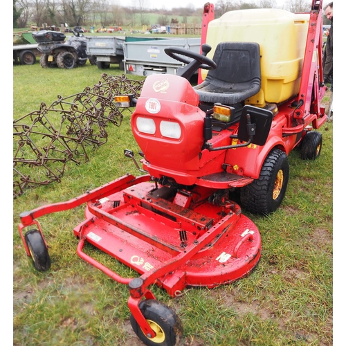 Gianni Ferrari PG200 out front mower with collector and sweeper, engine ...