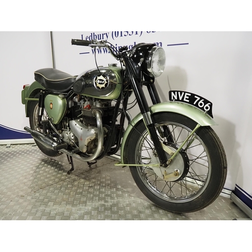 BSA A7SS Shooting Star motorcycle. 1954. 500cc Frame No. CA7