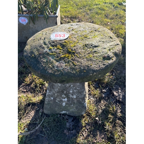 553 - Staddle stone 2ft