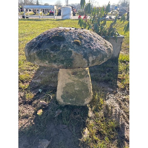 554 - Staddle stone 2ft