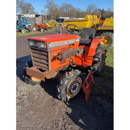 1645 - Hinomoto C174 compact tractor