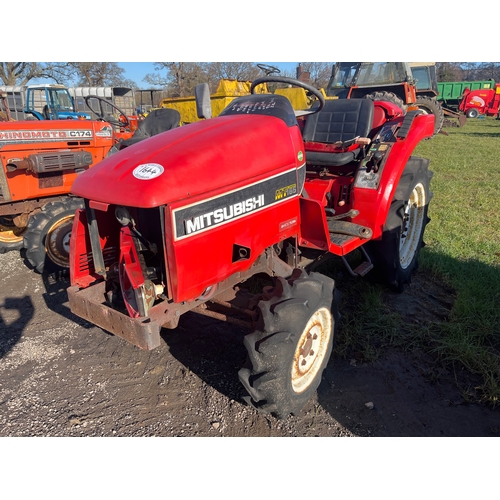 1644 - Mitsubishi MT165 compact tractor