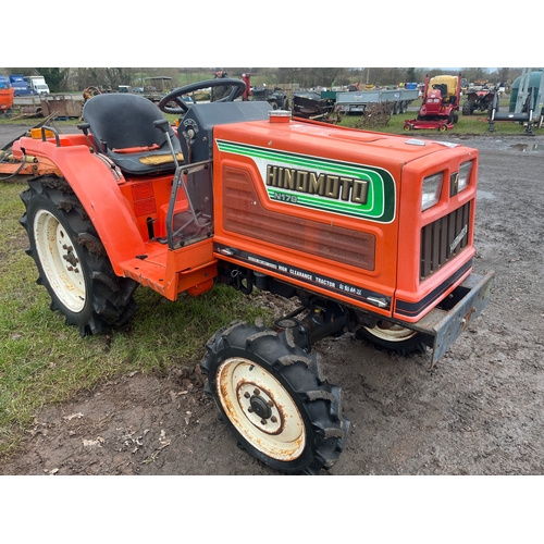 1642 - Hinomoto N179 compact tractor