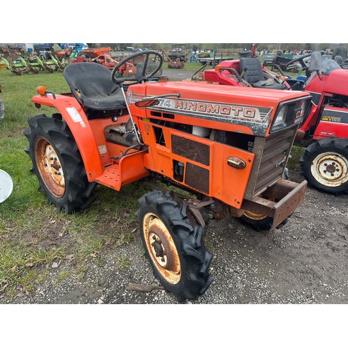 1645 - Hinomoto C174 compact tractor