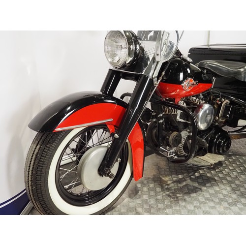 811 - Harley Davidson 45 CID Servi car trike. 1959. 750cc
Frame No. 59G 1110
Engine No. 59G 1110
Engine tu... 
