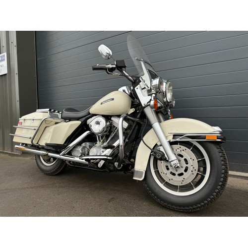 811A - Harley Davidson 1140 Electra glide.  motorcycle. 1992.
Frame No. 1HD1DALAL17NY507598
Engine No. 9210... 
