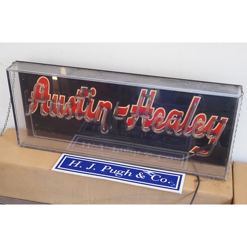 142 - Austin Healey lightbox 13x31