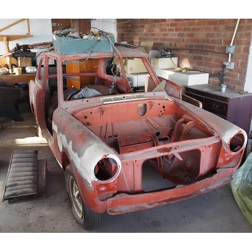 Austin A40 shell. All repaired, ready for paint. Destined for ...