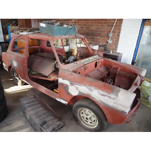 Austin A40 shell. All repaired, ready for paint. Destined for ...