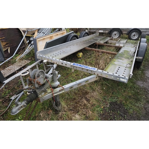 367 - Brian James twin axle 13ft trailer