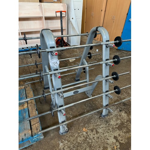 110A - Rack with 7.5kg weights bars