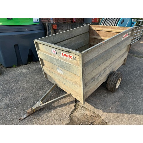 208 - Logic livestock trailer 5ft