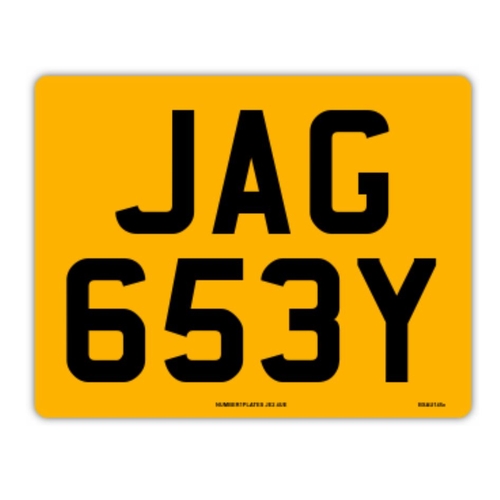 369 - Number on plate on retention - JAG 653Y