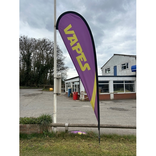 30C - Vape festival flags 12ft