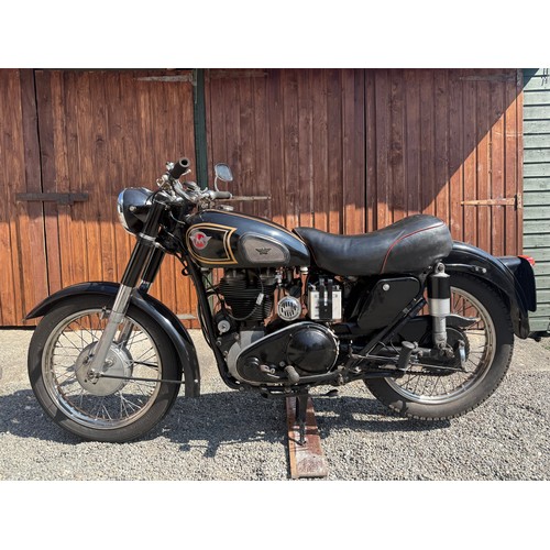 Matchless G80 motorcycle. 1952. 500cc Frame No. 77438 Engine No. G80 ...