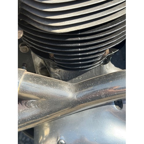 Triumph Daytona T100R motorcycle. 1967. 500cc Frame No. T100R H51862 ...